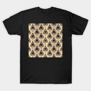 Victorian floral pattern, model 3 T-Shirt